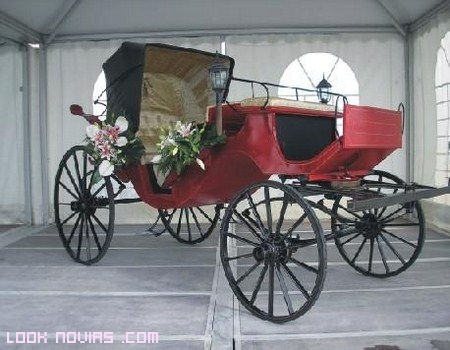 coches de caballos para ceremonias