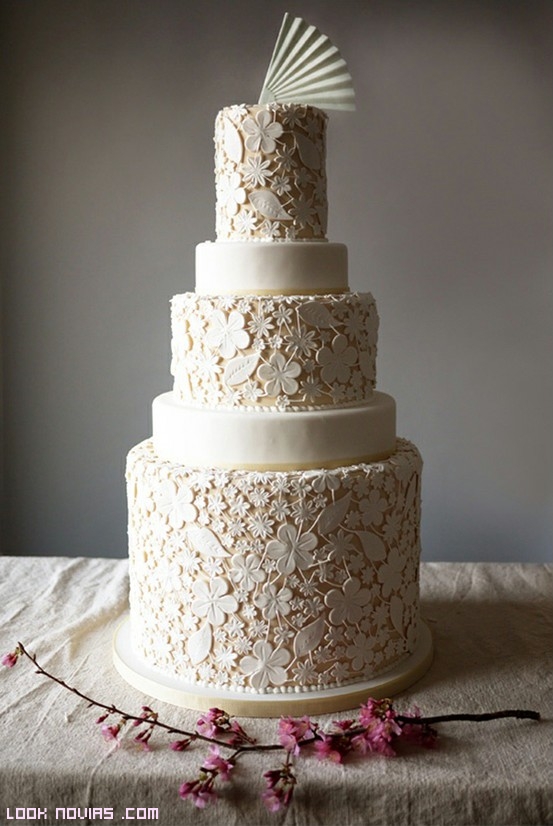 tartas decoradas con merengue