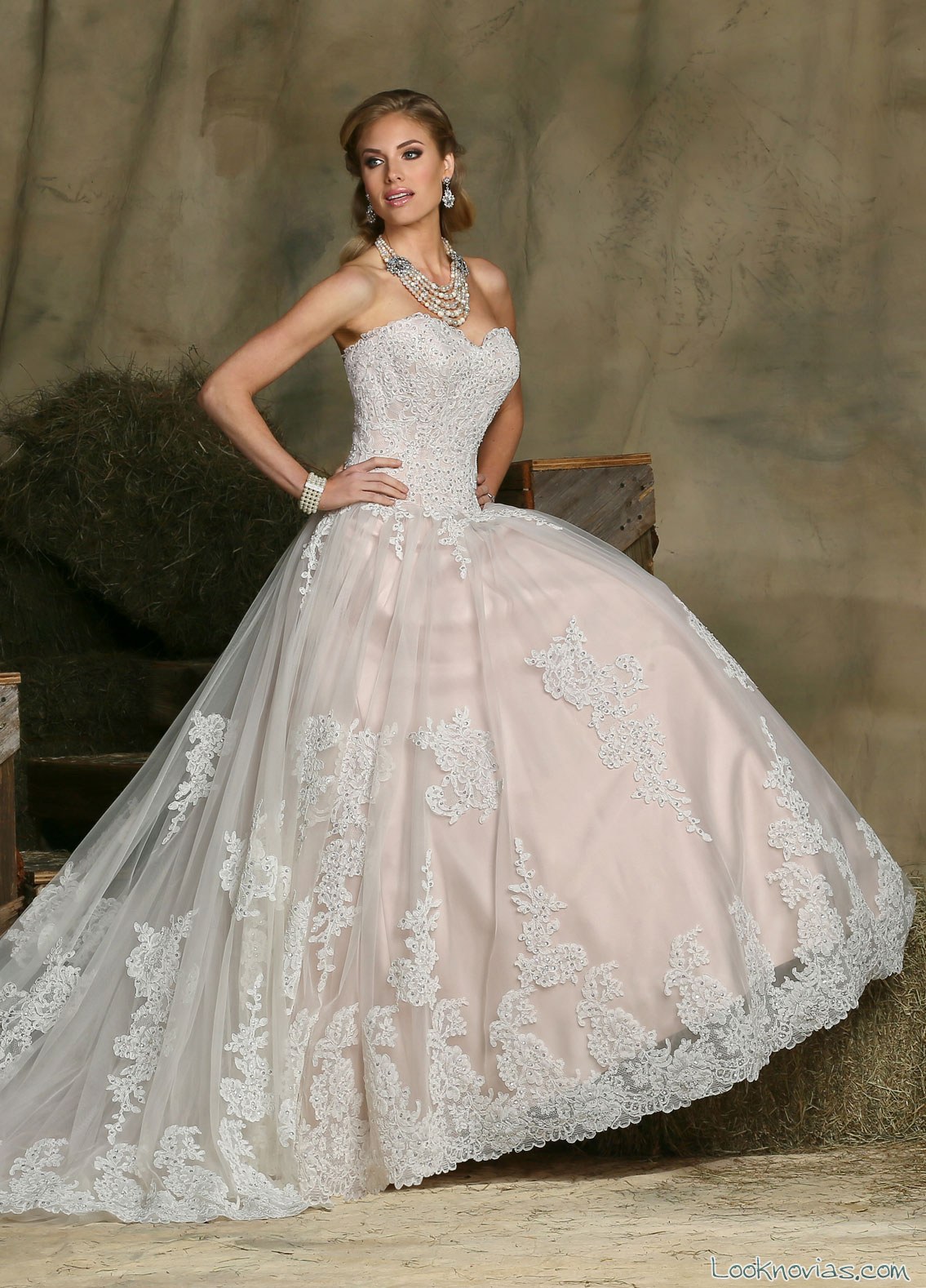 vestido princesa de davinci bridal