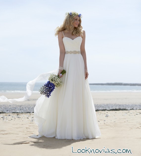 vestidos de novia stephanie allin para playa